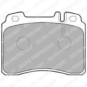 Тормозные колодки дисковые MERCEDES E(W124)/SL(R129) "F "89-99 Delphi LP929