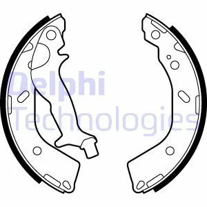 Комплект колодок гальмівних Delphi LS2027