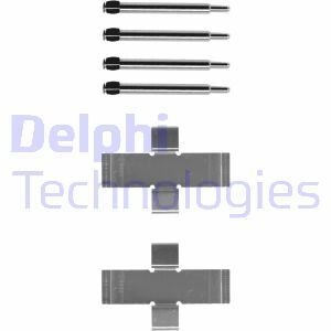 Монтажный компл.,тормоз.колодки Delphi LX0006