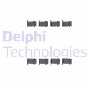Монтажный компл.,тормоз.колодки Delphi LX0226