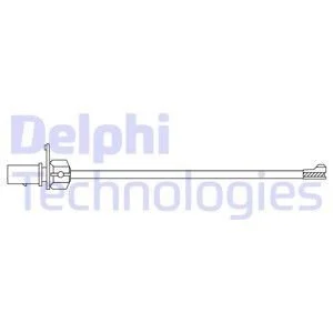 Датчик износа тормозных колодок VW Touareg 18-; AUDI Q8 18-, Q7 15-, Q5 16-, A6 18-, A7 18-, A5 16- Delphi LZ0304