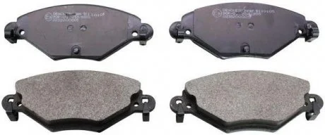 Гальмівні колодки дискові перед. Citroen C5 2,0-2,0HDI 01- Denckermann B110105
