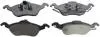 Тормозные колодки передние (19.3mm) Ford Focus  98- B110218