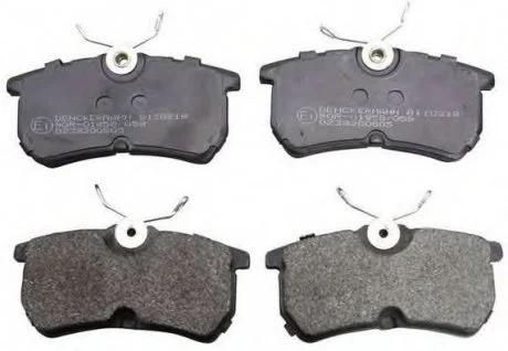 Тормозные колодки задние (14.5mm) Ford Focus 98- (Lucas) Denckermann B110219