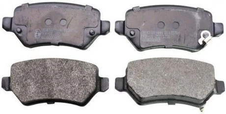 Тормозные колодки дисковые зад. Opel Astra G 98-, Meriva 03- Denckermann B110576