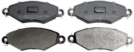 Тормозные колодки дисковые перед. Peugeot 206,306 1.1-1.9 93- Denckermann B110596