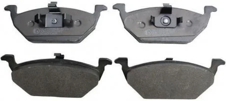 Гальмівні колодки дискові перед. Audi A3/Seat Leon/Skoda Fabia/VW Bora/Golf IV/V/VI Denckermann B110695 (фото 1)