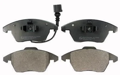 Комплект гальмівних колодок, дискове гальмо Denckermann B110858