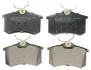 К-кт зад. тормозов. колодок Peugeot 405/Renault Megane CC III (EZ0/1) 10-/VW Golf/Scoda Octavia/Passat Denckermann B110860 (фото 1)