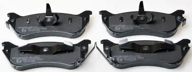 Тормозные колодки дисковые DB W163 ML230-ML320 98- зад. Denckermann B111262