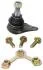 Кульова опора ліва Audi A3 Seat Leon, Toledo II Skoda Octavia I VW Bora, Golf IV, New Beetle 1.4-2.8 09.96-12.10 Denckermann D110056 (фото 1)