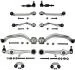К-т рычагов с наконечником. (конус 21-24.5mm) VW Passat B5 D200001