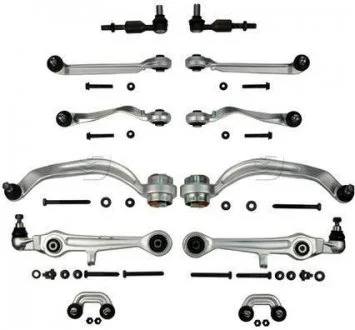 К-т рычагов с наконечником. (конус 21-24.5mm) VW Passat B5 Denckermann D200001