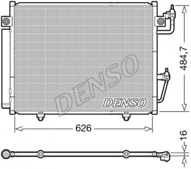 Радиатор кондиционера DENSO DCN45009 (фото 1)