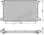 Радіатор AUDI A4/A5/Q5/Q7 &quot;1,4-2,0 &quot;15&gt;&gt; DENSO ="DRM02043" (фото 1)
