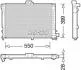 Радиатор основной DENSO DRM25010 (фото 1)