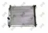 Радиатор охлаждения двигателя AVEO /T250, T255/ /05-/ 1.2 i, KALOS /T200/ /02-/ 1.2 i /MAN, AC +/-, DEPO 007-017-0002 (фото 2)