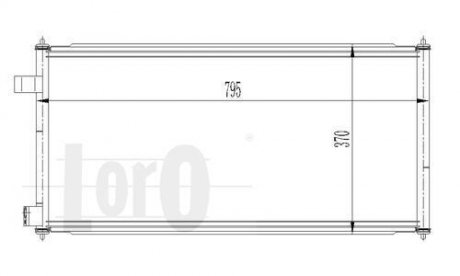 Радиатор кондиционера Connect 1,8 Di/TDCi 02- DEPO 017-016-0021 (фото 1)