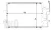 Радиатор кондиционера MAZDA 3(BK)/5(CR) 1.8 i 16V 03- 030-016-0010