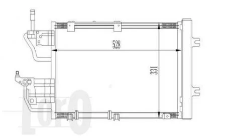 Конденсатор, кондиціонер DEPO 037-016-0035