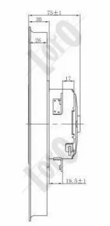 FAN, RADIATOR DEPO 053-014-0023