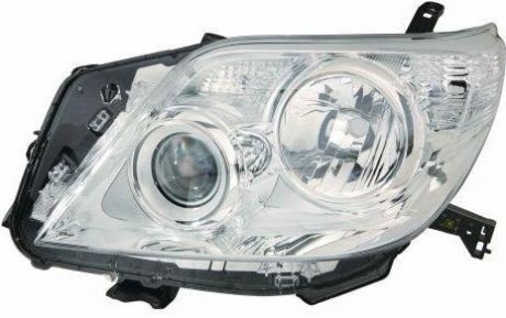 Фара права H11/HB3, ел. рег., [] DEPO 212-11P8R-LD-EM
