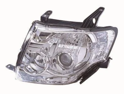 Фара правая H9 с указ.поворота, авт.рег. [] DEPO 214-1186R-LD-EM
