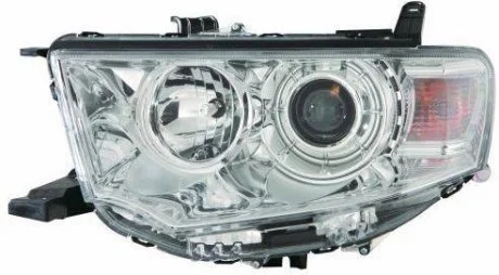 Фара ліва H11/HB3, авт./мех.рег., Pajero Sport 09- [] DEPO 214-1197L-LD-EM