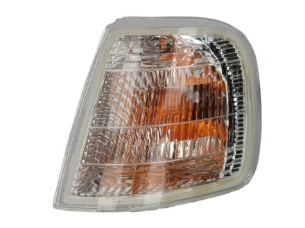 Указатель поворота лев. бел. с патроном DEPO 550-1503L-WE