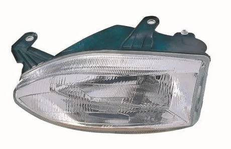 Фара лев. H4, автомат. регул. 6/98-2/01 [] DEPO 661-1125L-LD-EM