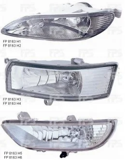 Фара противотуманная DEPO FP 8163 H3-E