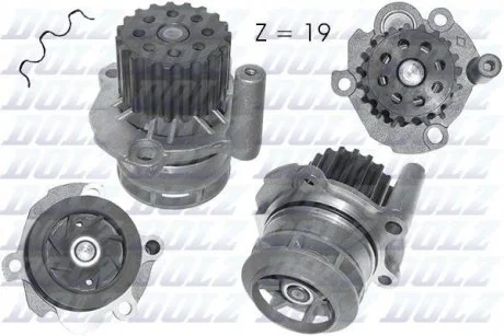 Водяной насос AUDI/MITSUBISHI/NISSAN/SEAT/SKODA/VW DOLZ A-251
