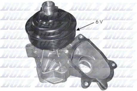 Водяна помпа BMW E46/39/65/66 3.0D DOLZ B-226