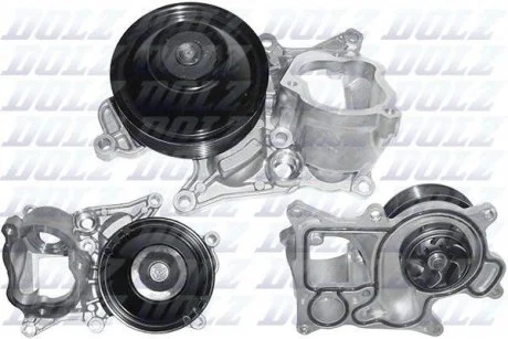 Водяна помпа BMW 1 F20 10- 3 E90 07- 5 F10 10 10- X1 E84 09- X3 F25 10- 1.6D/2.0D DOLZ B250