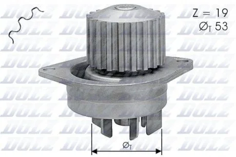 Водяной насос DOLZ C-113