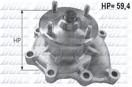 Насос охолоджуючої рідини DOLZ K-103