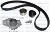 Водяной насос + комплект зубчатого ремня DOLZ KD034 (фото 1)
