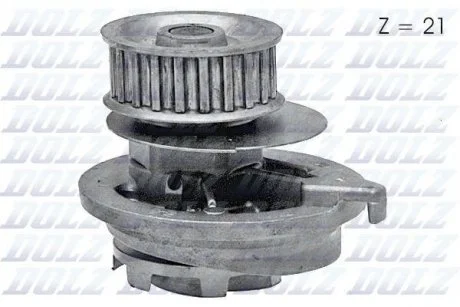 Водяна помпа Opel Ascona C, Omega A, Kadett E, Vectra A 1.8-2.0 86- DOLZ O-117