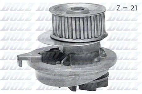 Водяной насос Combo/Ascona/Astra F/Vectra A 1.6/1.7D -98 DOLZ O-118