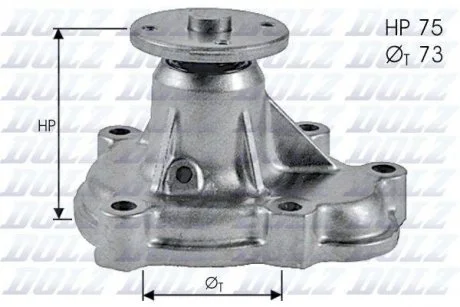 Водяной насос DOLZ O-143