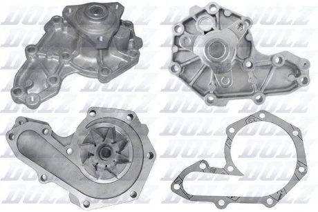 Водяной насос Kangoo/Master/Movano/Clio/Megane 1.7i/1.9D/dTi/2.0i 96- DOLZ R-179RS