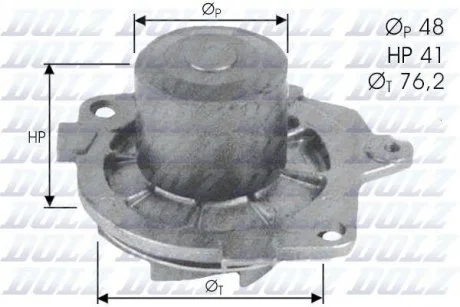Водяной насос DOLZ S-314