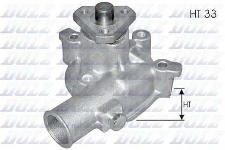 PEUGEOT Помпа воды 205 1.1,1.3 87-,309 DOLZ T-116