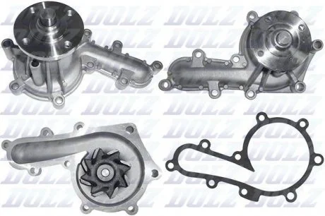Водяной насос TOYOTA Land Cruiser 100 "4,2D "96-03 DOLZ T-254