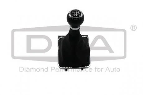 Ручка КПП із пильником чорний 5 ступ VW Passat (06-11) DPA 77111575602 (фото 1)