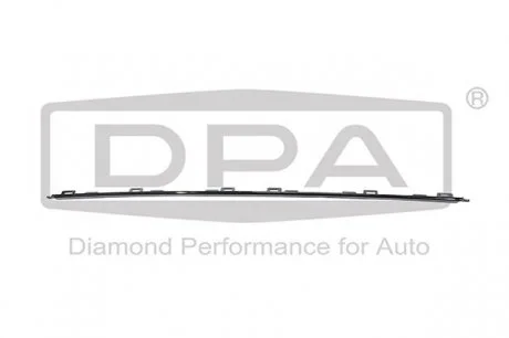 Молдинг заднього бампера Центральний VW Passat (3G2) (14 -) DPA 88531784402