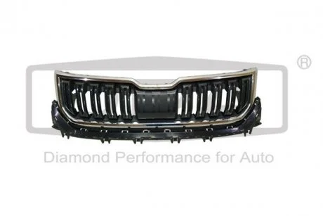 Решітка радіатора без емблеми з декоративною планкою Skoda Kodiaq (17-) (8853181 DPA 88531815902