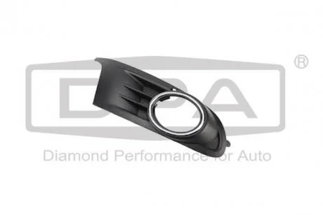 Решетка противотуманной фары правая с отверстием VW Golf (08-13) D DPA 88541177802