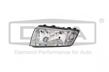 Фара права (срібляста рамка)) Skoda Fabia (00-04) DPA 89410191602