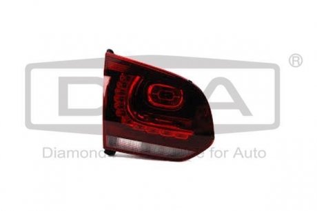 Ліхтар задній лівий внутрішній LED вишнево-червоний VW Golf VI (09-13) DPA 89450625102
